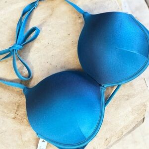 Victoria's Secret Blue bombshell  Bikini Top 34D